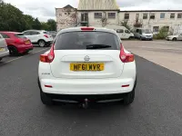 Used Nissan Juke Acenta 115 HP (84 kW) 2011 White SUV