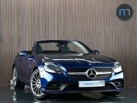 Used Mercedes SLC300 AMG line 2018 Blue Cabriolet