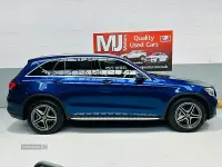 Used Mercedes GLC220 AMG line 191 HP (140 kW) 2019 Blue SUV