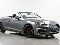 Used Audi A5 Cabriolet S-Line 190 HP (139 kW) 2017 Grey Cabriolet