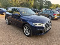 Used Audi Q5 S-Line 190 HP (139 kW) 2017 Blue SUV