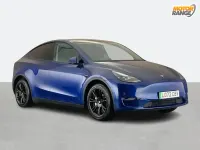 Used Tesla Model Y Long Range AWD 378 kW (514 HP) 2022 Blue SUV