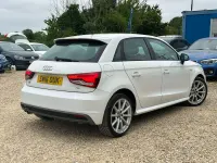 Used Audi A1 Sportback S-Line 2016 White Hatchback