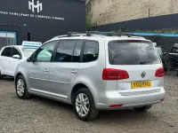 Used VW Touran SE 105 HP (77 kW) 2012 Silver MPV