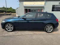 Used BMW 118 Sport Line 150 HP (110 kW) 2015 Blue Hatchback