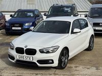 Used BMW 120 Sport Line 2015 Alpine white Hatchback