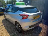 Used Nissan Micra N-Connecta 2017 Silver Hatchback