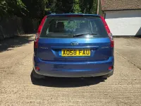 Used Ford Fiesta Zetec 2008 Blue Hatchback