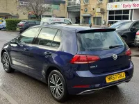 Begagnad VW Golf VII SE 125 HK (91 kW) 2017 Blå Halvkombi