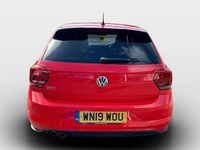 Used VW Polo GTI 200 HP (147 kW) 2019 Red Hatchback