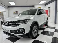 Used VW T-Cross Edition 115 HP (84 kW) 2019 White SUV