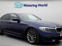 Used BMW 520 M Sport 190 HP (139 kW) 2020 Blue Sedan