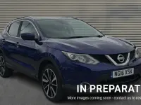 Used Nissan Qashqai Tekna 110 HP (80 kW) 2016 Blue SUV