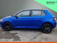 Used Skoda Fabia Colour Edition 73 HP (53 kW) 2019 Race blue metallic Hatchback