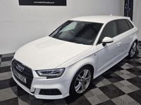 Used Audi A3 S-Line 184 HP (135 kW) 2016 White Hatchback
