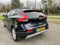 Used Volvo V40 2015 Blue Hatchback