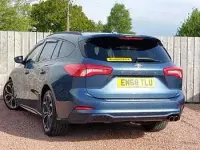 Usado Ford Focus ST-Line X 150 HP (110 kW) 2018 Azul Carrinha