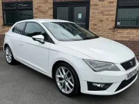 Used Seat Leon FR 2014 White Hatchback