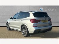Used BMW X3 M Sport 187 HP (137 kW) 2019 Silver SUV