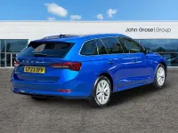 Used Skoda Octavia SE L 2023 Blue Estate
