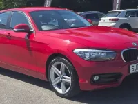 Used BMW 118 Sport Line 2015 Red Hatchback