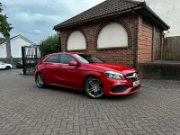 Used Mercedes A180 AMG line 2017 Red Hatchback