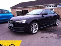Used Audi A5 S-Line 190 HP (139 kW) 2015 Black Coupe
