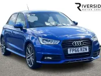 Used Audi A1 Sportback Black Edition 150 HP (110 kW) 2016 Blue Hatchback