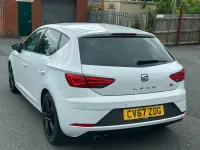 Used Seat Leon FR 150 HP (110 kW) 2017 White Hatchback