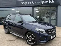Usado Mercedes GLE250 AMG 2018 Azul Carrinha