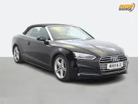 Used Audi A5 Cabriolet S-Line 2018 Black Cabriolet