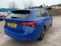 Używany Skoda Octavia SE L 116 KM (85 kW) 2021 Niebieski Kombi