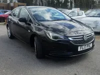 Used Vauxhall Astra Design Edition 108 HP (79 kW) 2017 Black Hatchback