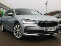 New Skoda Superb SE L 150 HP (110 kW) 2025 Pebble silver metallic Estate