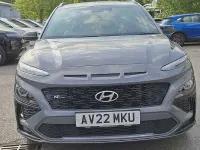 Gebraucht Hyundai Kona N Line 120 PS (88 kW) 2022 Grau SUV