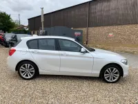 Used BMW 118 Sport Line 136 HP (100 kW) 2018 White Hatchback
