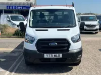 Used Ford Transit 130 HP (95 kW) 2021 White Cabriolet