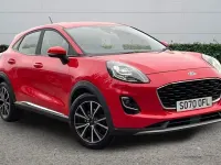 Begagnad Ford Puma Titanium 125 HK (91 kW) 2020 Röd SUV