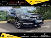 Used VW Golf VII SE 115 HP (84 kW) 2018 Black Hatchback