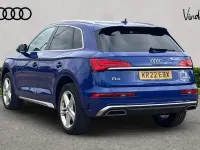 Used Audi Q5 S-Line 261 HP (191 kW) 2022 Blue SUV