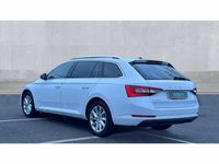 Used Skoda Superb SE Technology 150 HP (110 kW) 2022 White Estate