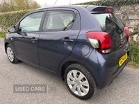 Used Peugeot 108 Active 68 HP (50 kW) 2014 Blue Hatchback