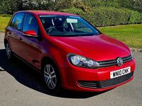 Used VW Golf VI SE 105 HP (77 kW) 2010 Red Hatchback