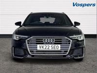 Used Audi A6 S-Line 200 HP (147 kW) 2022 Black Estate