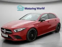 Used Mercedes A200 Exclusive 163 HP (119 kW) 2020 Red Hatchback