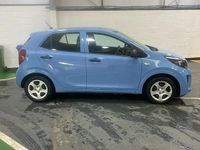 Used Kia Picanto 66 HP (48 kW) 2018 Blue Hatchback
