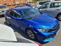 Used Honda Civic SE 2019 Blue Hatchback