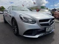 Used Mercedes SLC200 AMG line 2017 Silver Cabriolet