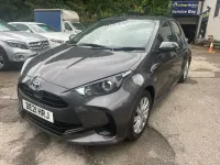 Used Toyota Yaris Hybrid Design 114 HP (83 kW) 2021 Grey Hatchback