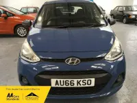 Used Hyundai i10 67 HP (49 kW) 2016 Blue Hatchback